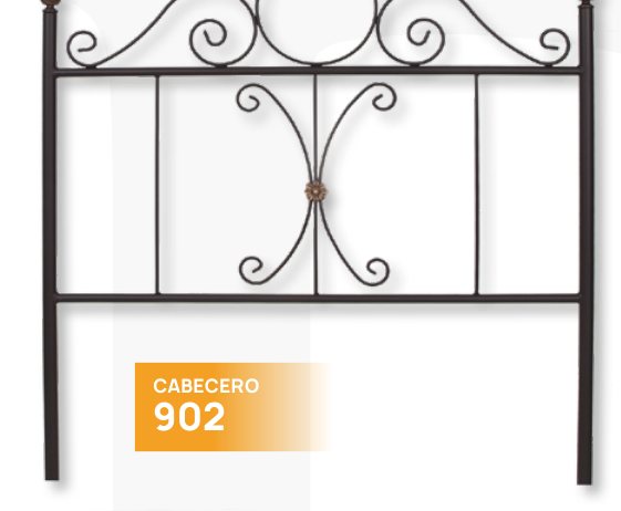 Cabecero forja 902
