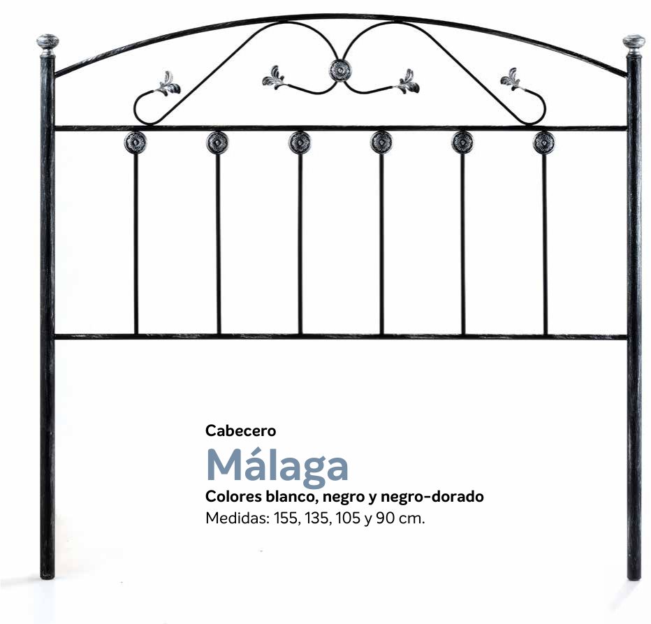 Cabecero forja Málaga