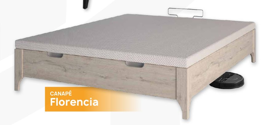Кровать-канапе с ящиком подъёмный Florencia