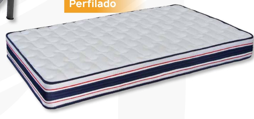 Colchón perfilado