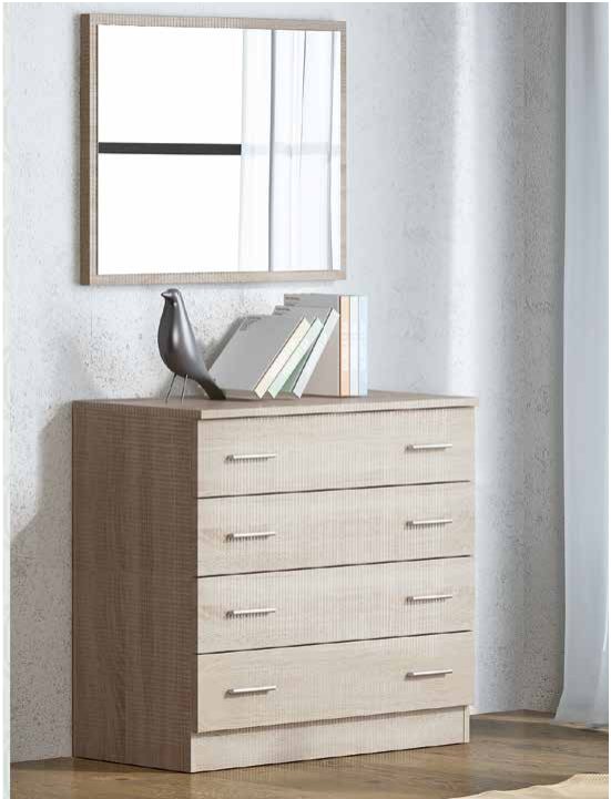 Colección Basic: cómodas, mesitas y sinfonieres