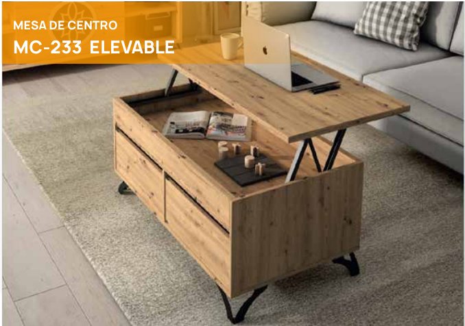 Mesa de centro elevable MC-233
