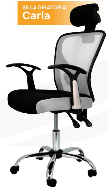 Silla giratoria Carla