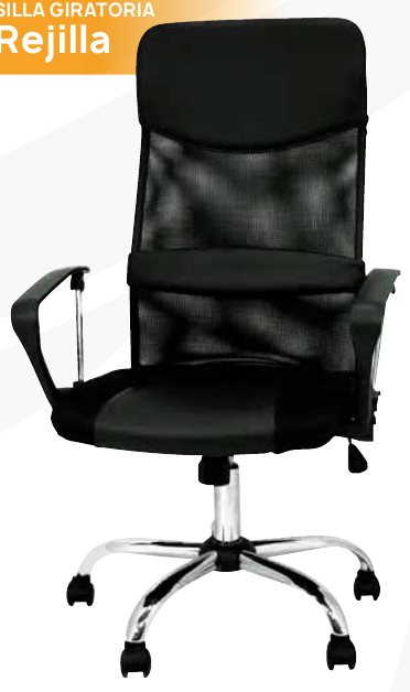 Silla giratoria Rejilla